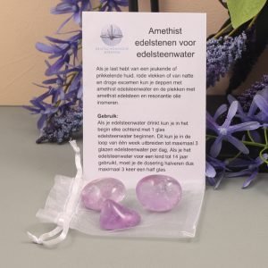 Amethist edelsteenwater